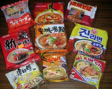 Xuất khẩu mỳ ăn liền của Hàn sang Nhật giảm mạnh trong năm 2014