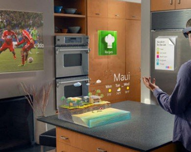 Kính thực tế ảo HoloLens: Khoa học không còn viễn tưởng