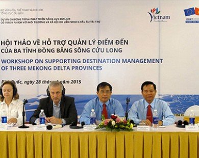 Ba tỉnh Đồng bằng sông Cửu Long hợp tác quản lý điểm du lịch