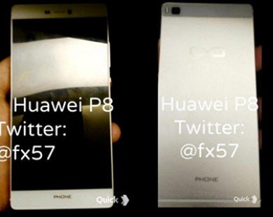 Huawei sẽ giới thiệu smartphone P8 tại châu Âu vào ngày 15/4