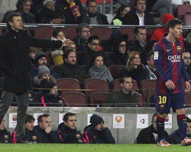 Messi không phải bạn mà là “đồng minh” của Enrique
