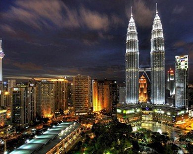 Kuala Lumpur đứng thứ 9 trong 100 thành phố hút du khách quốc tế