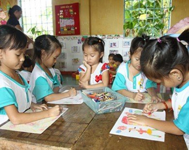 Điện Biên đạt chuẩn phổ cập giáo dục mầm non cho trẻ 5 tuổi