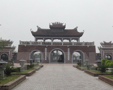 Khu di tích đền Trần Thái Bình chuẩn bị đón bằng di tích quốc gia