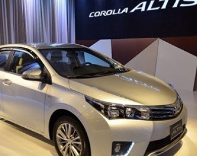 Mức giá các mẫu xe Toyota chính hãng tại Việt Nam