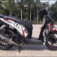 Honda SH độ cá tính với dàn áo "Police" của biker Hà thành