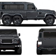 Flying Huntsman 6x6 concept - mơ là đối thủ của G63 AMG 6x6