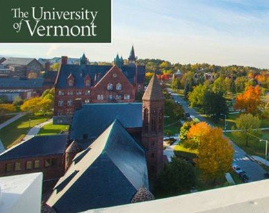 Cơ hội nhận học bổng 4 năm Đại học Vermont