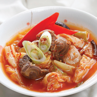 Cách làm canh kim chi thịt bò