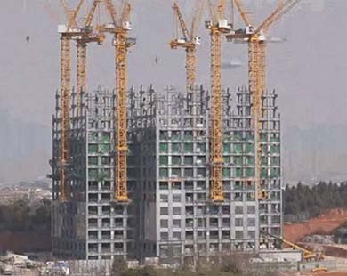 Công ty Trung Quốc xây tòa nhà 57 tầng chỉ trong 19 ngày