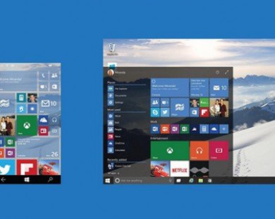 Windows 10 hứa hẹn sẽ chiếm rất ít tài nguyên bộ nhớ của máy