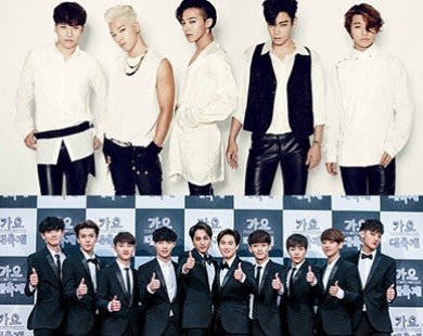Big Bang vs. EXO: Cuộc chiến Kpop “khủng” nhất nửa đầu 2015?