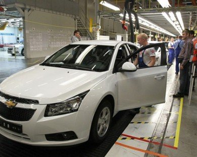 Tập đoàn General Motors đã quyết định đóng cửa nhà máy ở Nga