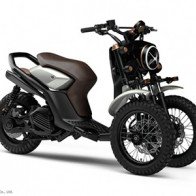 Yamaha giới thiệu cặp đôi xe ga ba bánh thể thao và cổ điển