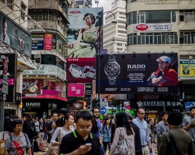 Hong Kong: Thị trường bán lẻ ảm đạm vì vắng khách đến từ Đại lục