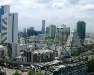Giá thuê văn phòng Bangkok rẻ nhất châu Á-Thái Bình Dương