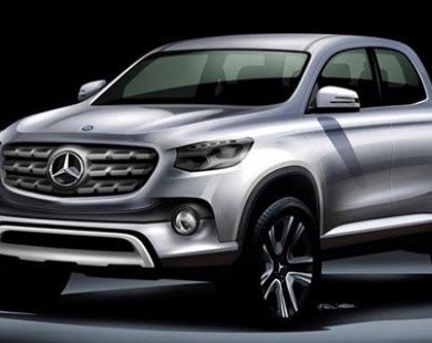 Mercedes-Benz phát triển xe bán tải “nội thất giặt thoải mái” từ Nissan Navara