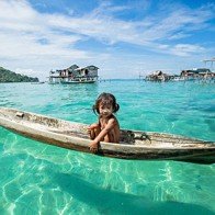 Nghẹt thở trước vẻ đẹp của "bộ tộc biển khơi" Borneo