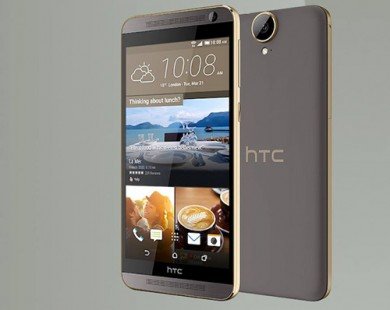 HTC lặng lẽ công bố phablet One E9+ màn hình 2K