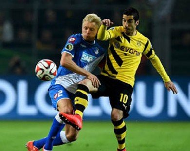 Dortmund nhọc nhằn có mặt ở bán kết Cúp QG Đức