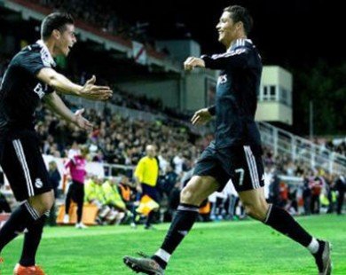 Vallecano 0-2 Real Madrid: Ronaldo tiếp tục tỏa sáng