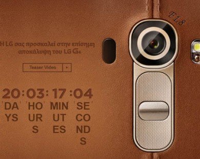 LG G4 dùng camera cực đỉnh, lấy nét bằng laser