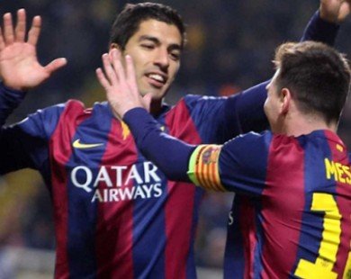 Suarez chiếm vị trí 'số 9' của Messi như thế nào?