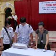 Thi lớp 10 năm 2015: Hà Nội tăng 10.000 thí sinh so với năm 2014