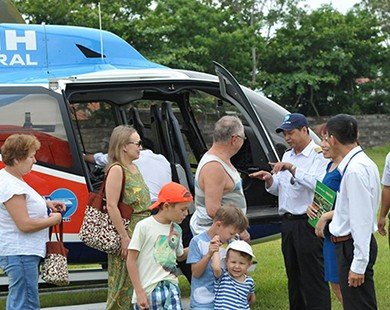 Mở tour ngắm di sản Đà Nẵng bằng trực thăng 