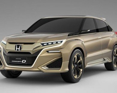 Honda concept D – Xe crossover cỡ nhỏ hoàn toàn mới