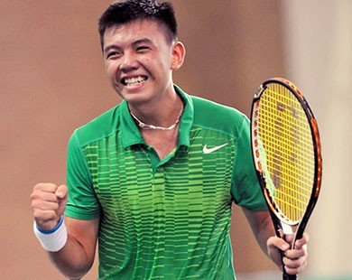Tay vợt số 1 Việt Nam Lý Hoàng Nam vươn lên thứ 14 trẻ thế giới