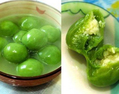 Cách làm bánh chay trà xanh thơm mát cho Tết Hàn thực