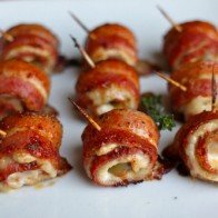 Vào bếp với món thịt xông khói cuộn gà nướng