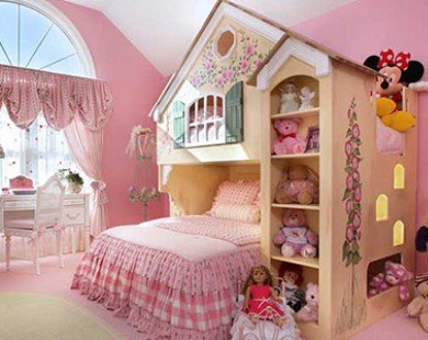 15 mẫu giường tuyệt đẹp cho bé gái