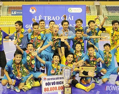 Hạ Thái Sơn Nam, Sanna Khánh Hòa vô địch giải Futsal Quốc gia