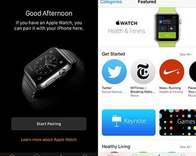 Apple ra mắt kho ứng dụng dành cho Apple Watch