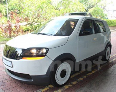 Singapore lần đầu tiên ra mắt mẫu xe taxi điện tự sản xuất