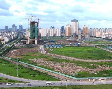 Hà Nội cho phép áp dụng giá đất năm 2014 đối với các dự án chuyển tiếp