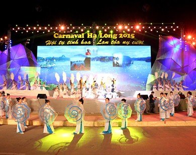 Carnaval Hạ Long chính thức diễn ra vào 20h gày 8/5