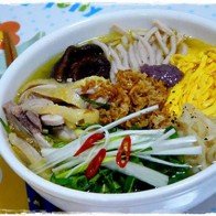 Cách làm bún thang