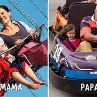 Chùm ảnh cười “rung rốn” với sự khác biệt khi mẹ và bố chăm con