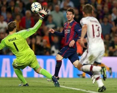 Messi vô đối ở Champions League 2014/15