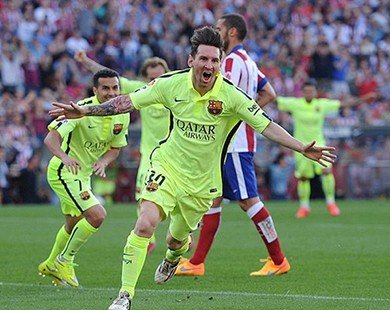 Messi rực sáng đưa Barcelona lên ngôi La Liga sớm 1 vòng đấu