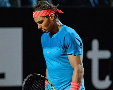 Rafael Nadal xếp hạng thấp kỷ lục tại Roland Garros 2015