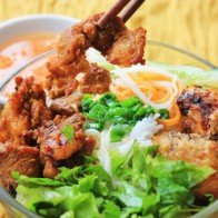 Cách làm bún thịt nướng ngon tuyệt