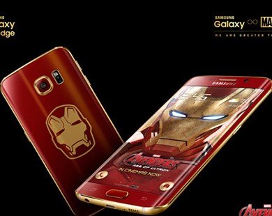 Galaxy S6 Edge Iron Man chính thức ra mắt