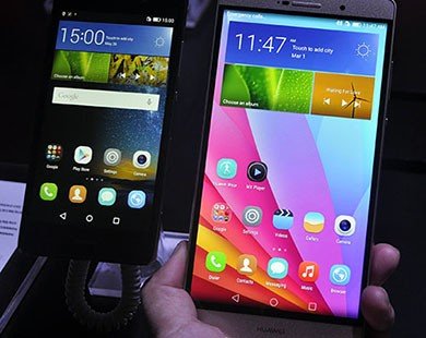 Smartphone Huawei P8, P8max, P8lite trình làng