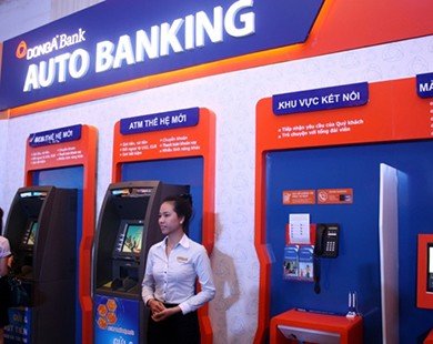 Mô hình ngân hàng tự động không cần nhân viên của DongA Bank