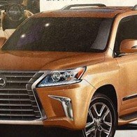 SUV hạng sang Lexus LX 570 2016 lần đầu lộ diện