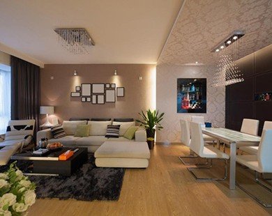 7 mẫu phòng khách đẹp và thoáng cho căn hộ chung cư